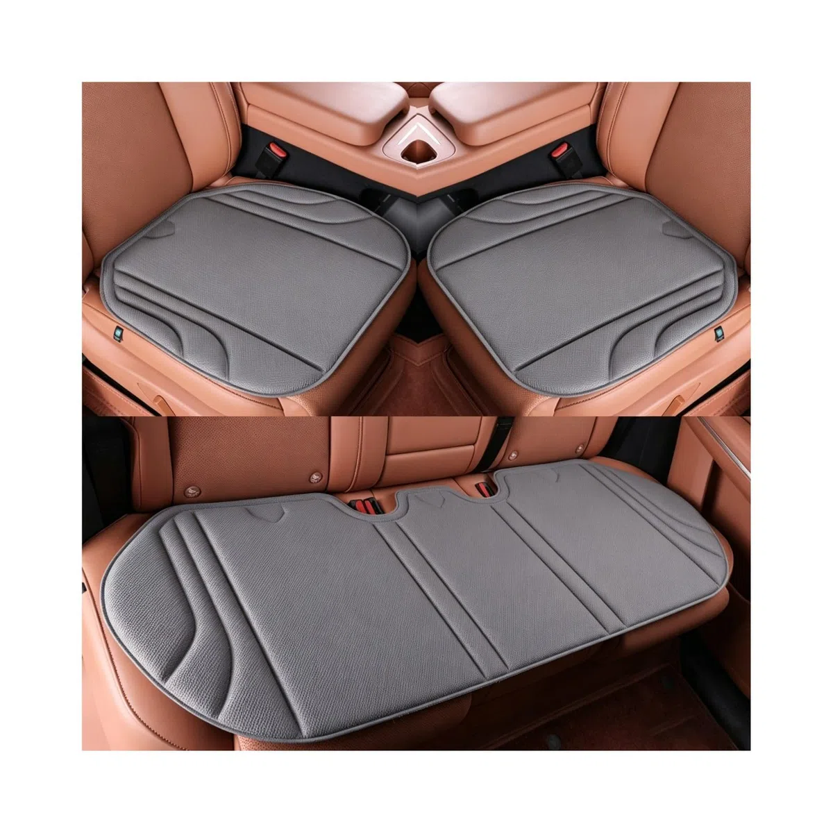 cuscini per sedile auto per Ferrari LaFerrari Aperta Spider(2016-) | Set di 3 Tessuto traspirante, base antiscivolo, previene caldo opprimente e sudorazione dopo lunghe sedute