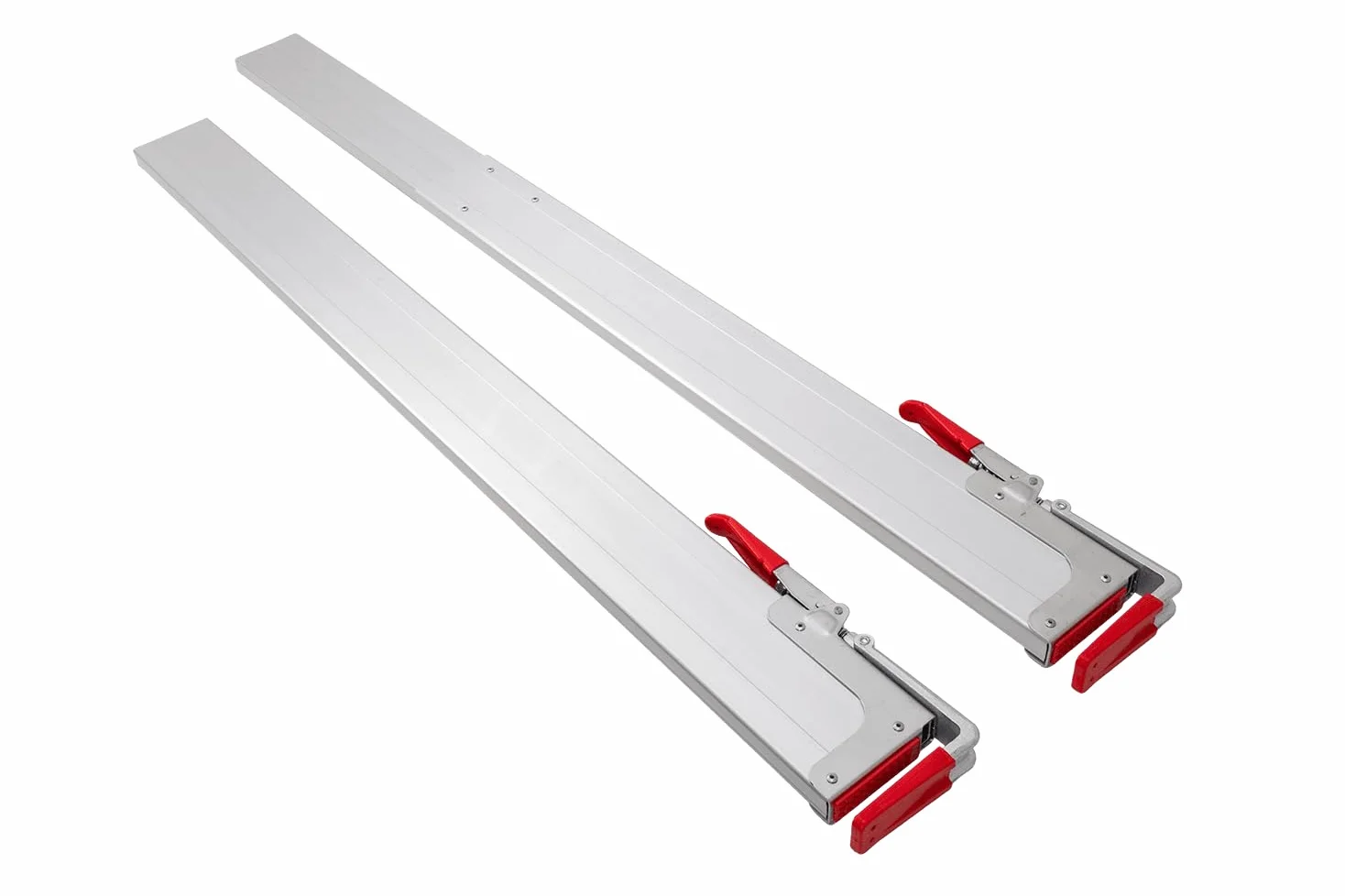 UNITRAILER Trave laterale per fissaggio carico 2400-2700 mm barra fermacarico estensibile in acciaio zincato per furgoni e camion con sistema di bloccaggio telescopico