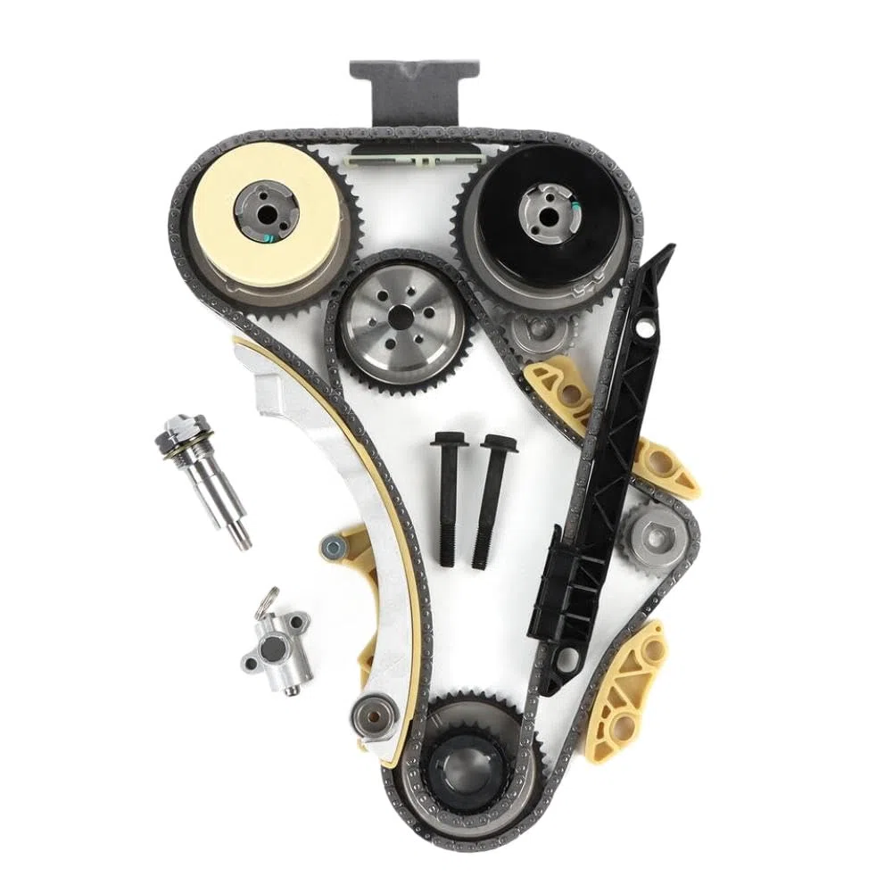 Kit catena di distribuzione con ingranaggio attuatore solenoide VCT 90537632 24424758 12608580 compatibile con GM 2.2L 2.4L 2384CC 145CID