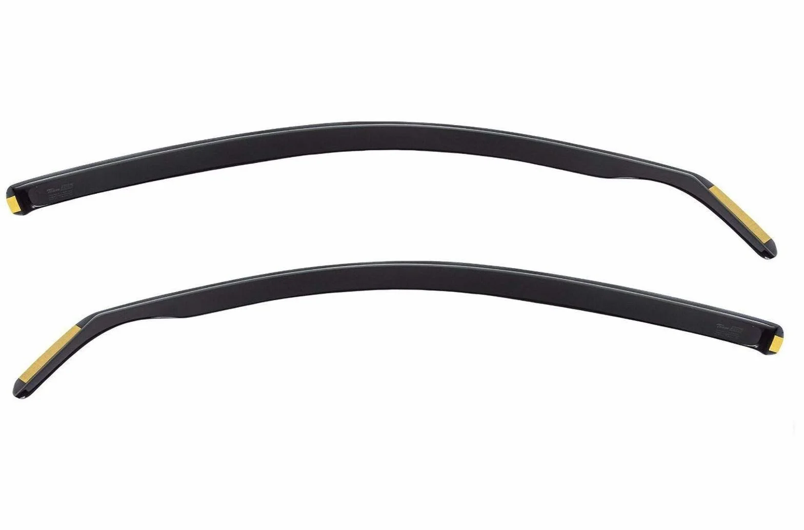 J&J AUTOMOTIVE Deflettori d'Aria per Mazda CX-7 2006-2012, Set da 2 Pezzi, Nero Fumé Oscurato Heko