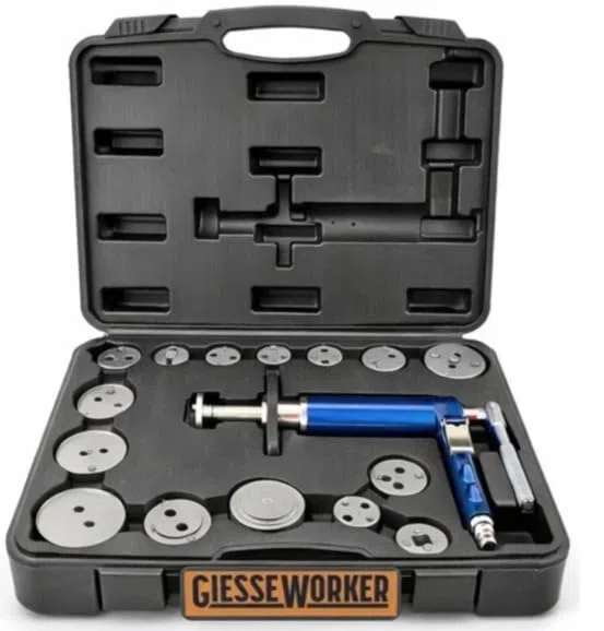 Arretratore Pistoncini Freno Pneumatico 16pz Kit Rientro Pinze Auto Universale | Pistoncini Freno, Uso Universale, Per Auto, 16 Componenti Inclusi, Arretratore Pinze