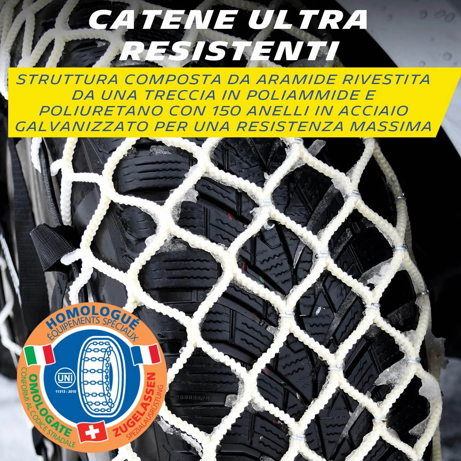 Michelin Easy Grip Limited Catene Neve Composite Rapido Montaggio E16