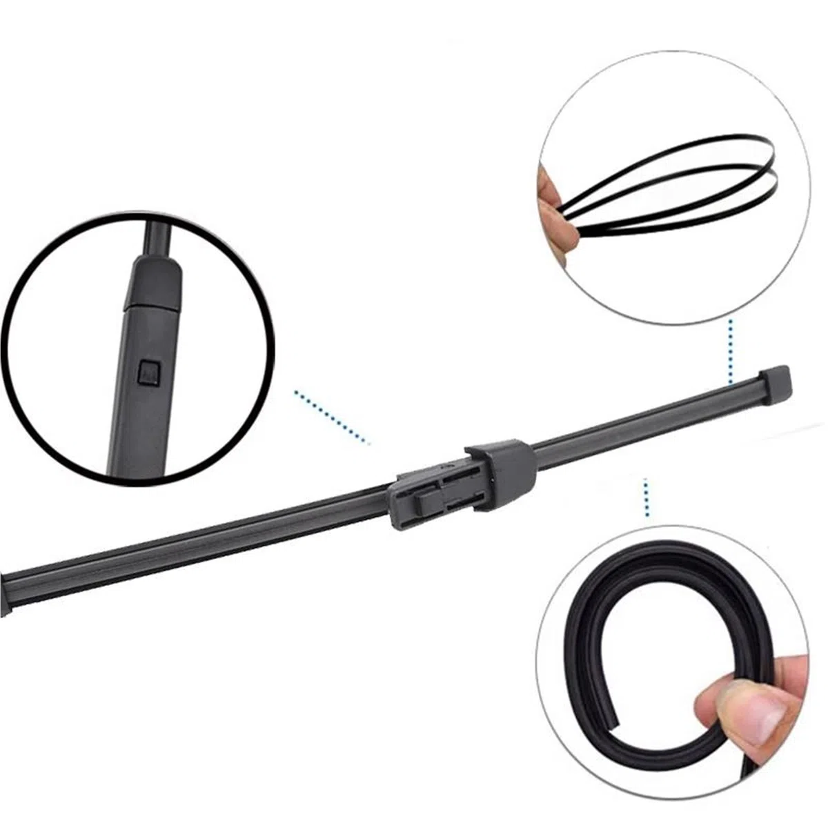 Kit Set Braccio E Spazzola Tergicristallo Posteriore da 11" per Geely per Coolray 2018-2024 Parabrezza Parabrezza Portellone Posteriore Spazzola per Finestrini Tergicristallo