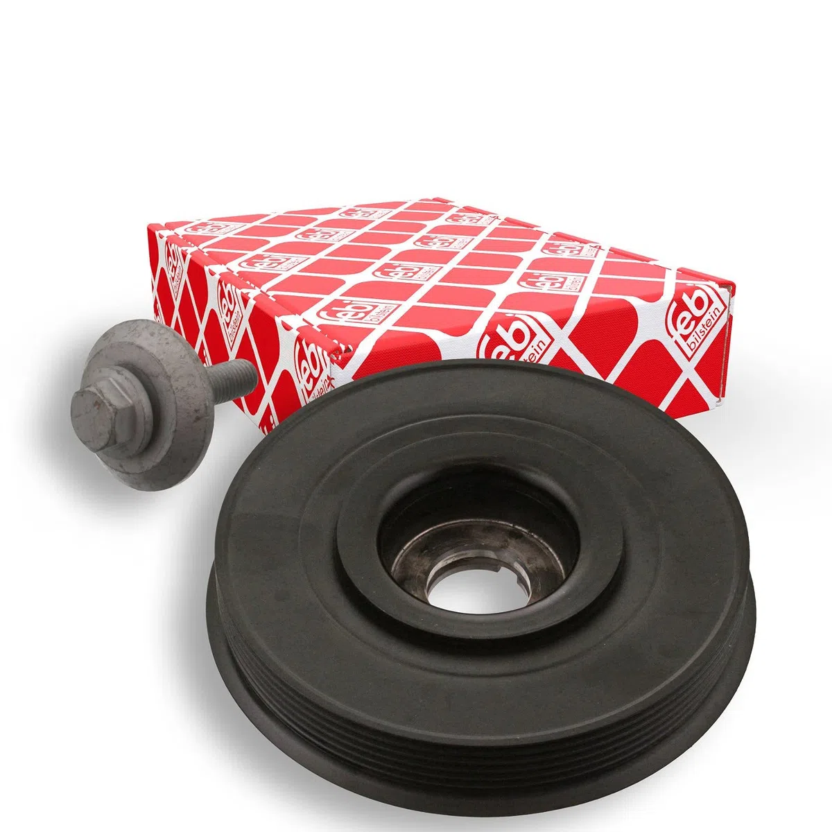 febi bilstein 33784 TVD Pulley for crankshaft, with bolt, 1 unit
