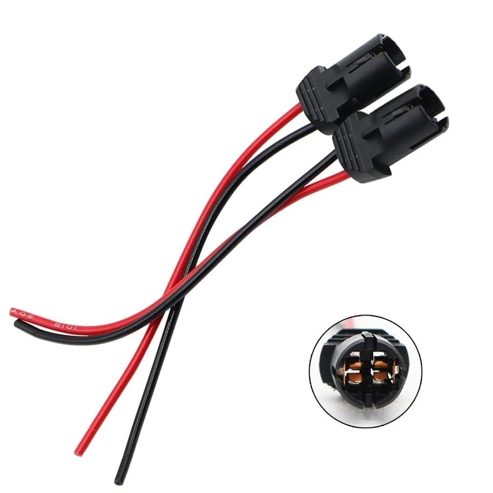 connettore cablaggio Supporto Per Presa Lampadina | T10 W5W 194 168 Adattatore Connettore Cavo DC 12V Lampadine Cablaggio Ricambi Auto Di Ricambio(4pcs)