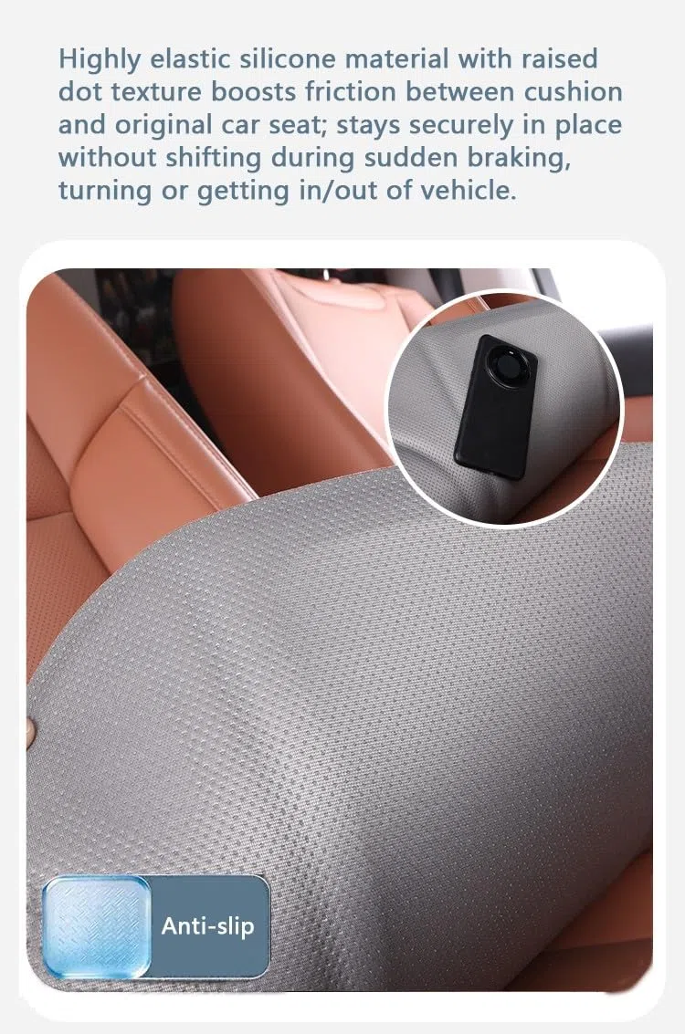 cuscini per sedile auto per Hyundai Elantra Saloon(2016-) | Set di 3 Tessuto traspirante, base antiscivolo, previene caldo opprimente e sudorazione dopo lunghe sedute