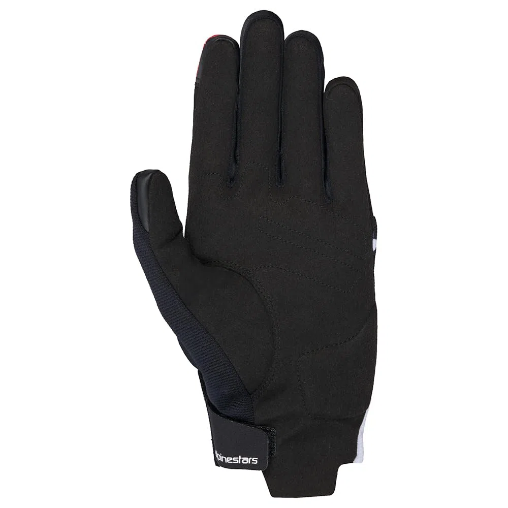 Alpinestars MM93 Reef V2 Guanti da moto, nero/bianco/rosso, S
