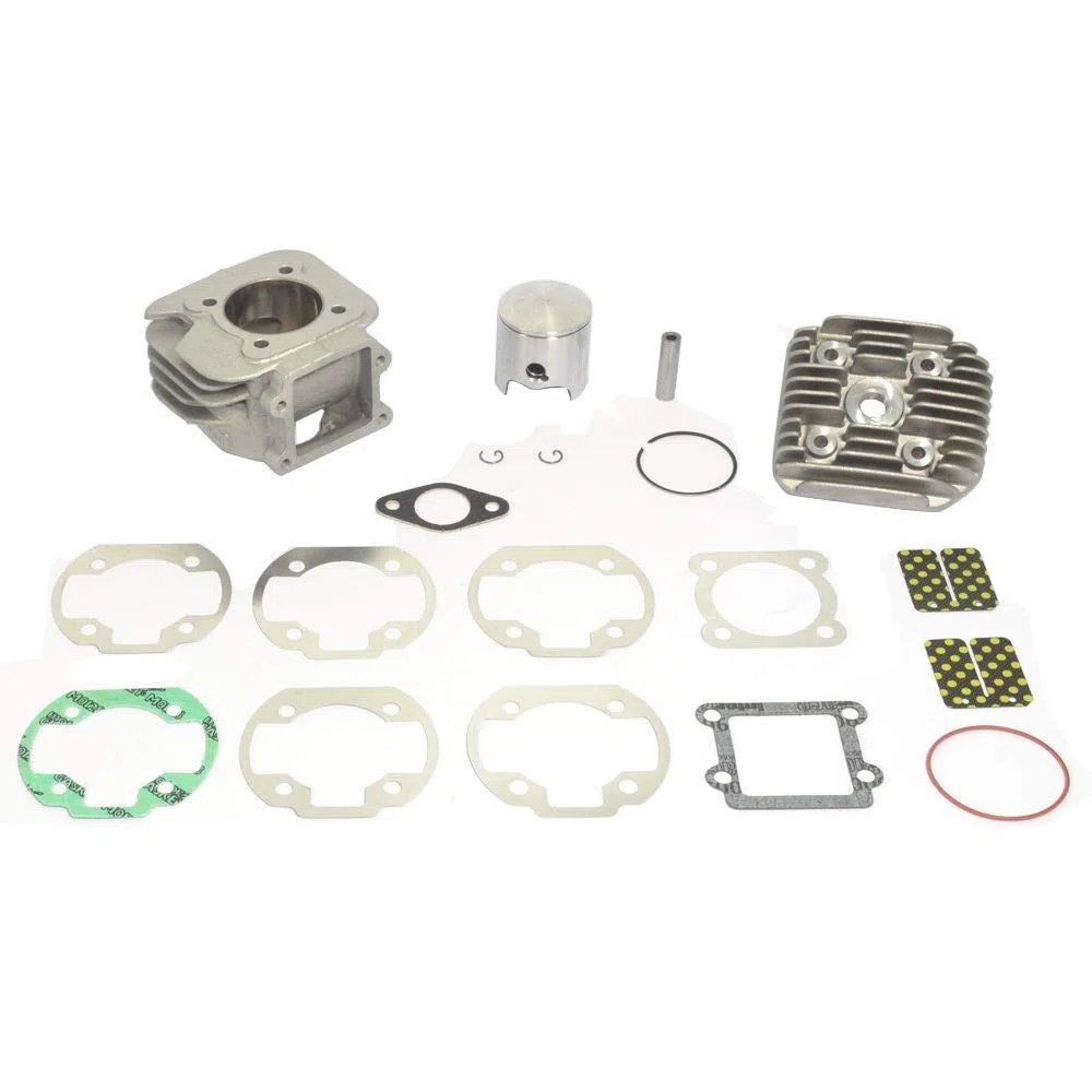 Athena 070100 Gruppo Termico Big Bore Con Testata Ø 47,6 mm, 70 cc, Spinotto Ø 10 mm, Pistone Con Testa Bombata compatibile con YAMAHA BWS