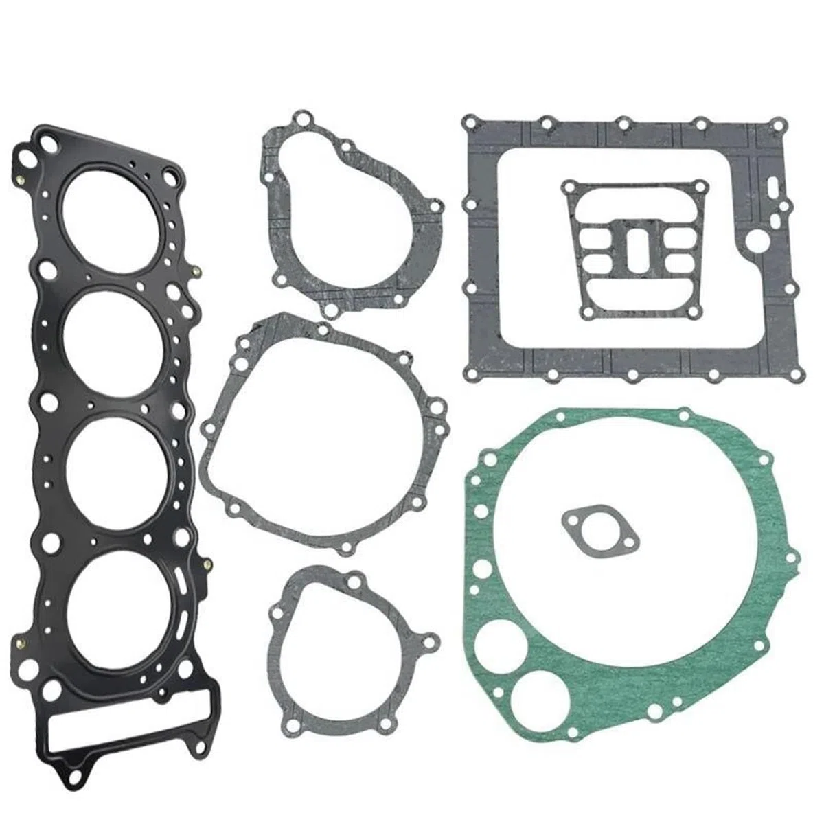Kit riparazione guarnizioni Moto Cilindro Pompa Olio Carter Motore Kit Guarnizioni Copertura Set Per Suzuki Per GSX-R600 2001-2003(The kits)