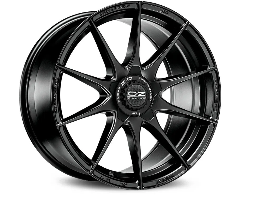 oz formula Hlt nero opaco 9 x 18 ET35 5 x 114.3 Hub Alesaggio 75 cerchi in lega