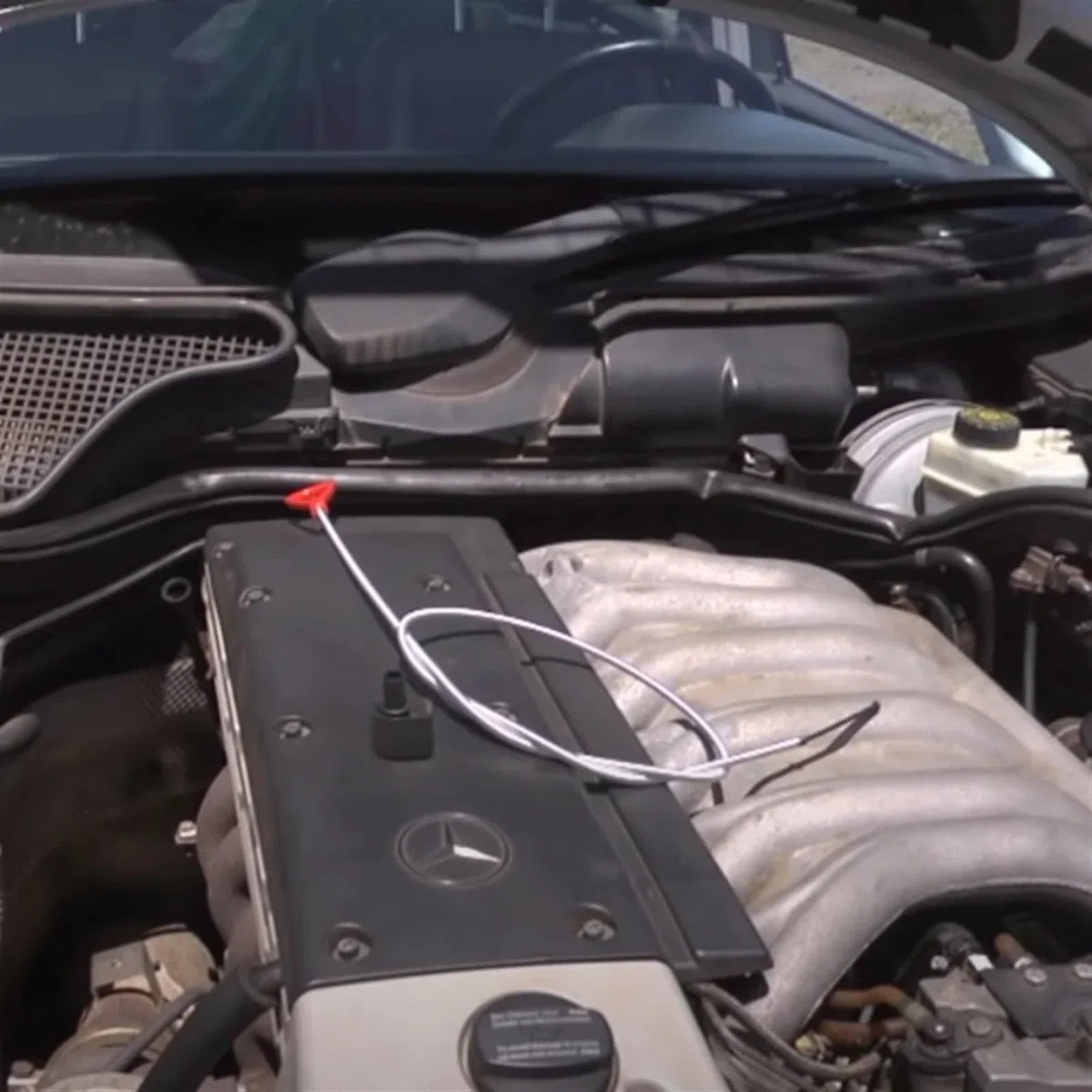 Asta di Livello del Fluido della Trasmissione 722.6 722.7 722.8 140589152100 per Mercedes per Benz Auto Asta di Livello dell'olio Motore Asta di misurazione dell'olio Motore
