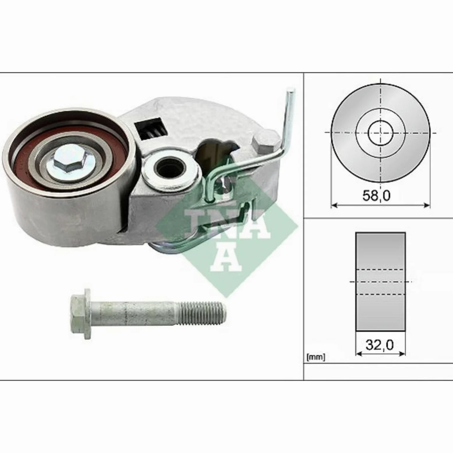 INA Kit cinghia di distribuzione 530 0542 10 32mm Compatibilità con HYUNDAI TUCSON JM SANTA FÉ II CM SANTA FÉ I SM i30 FD GETZ TB | Compatibile con: HYUNDAI ACCENT II, ACCENT II Stufenheck, ELANTRA III, ELANTRA III Stufenheck, GETZ, GRANDEUR, HIGHWAY VAN