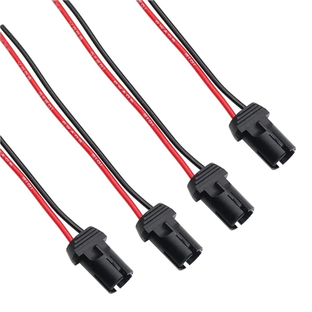 connettore cablaggio Supporto Per Presa Lampadina | T10 W5W 194 168 Adattatore Connettore Cavo DC 12V Lampadine Cablaggio Ricambi Auto Di Ricambio(4pcs)