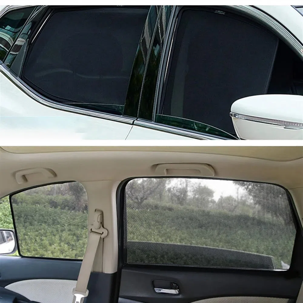 Tendine Parasole Auto Bambini Tenda Parasole per Polo 6R Hatchback MK5 2009-2017 Protezione UV e Privacy Tende Magnetica Finestrini Laterali Posteriore Accessori,7pcs