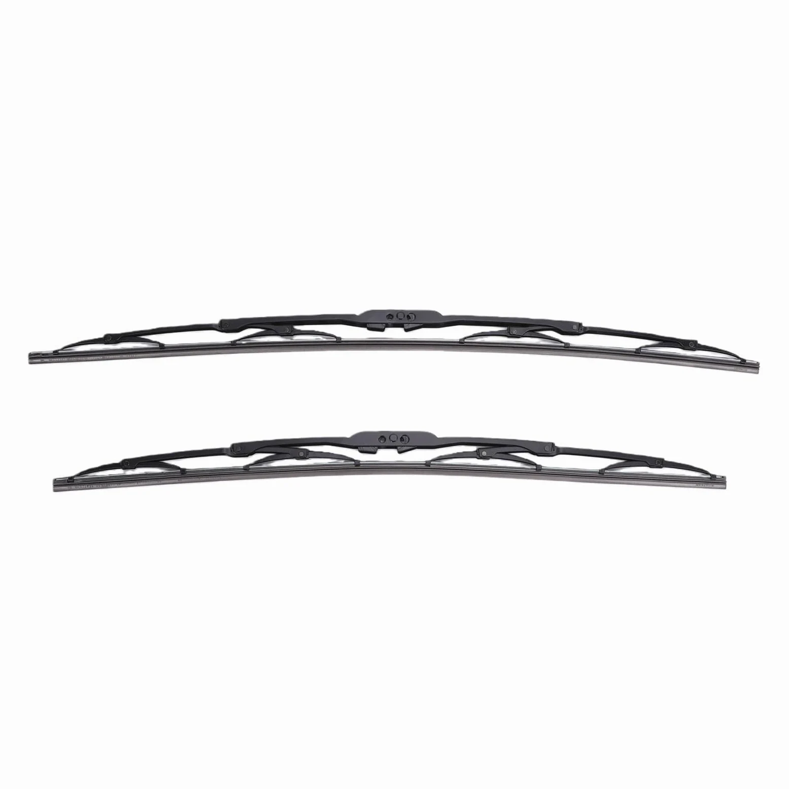 Cocoarm Spazzole Tergicristallo Anteriore in Metallo e Gomma per Tergicristallo Anteriore 21 Pollici 24 Pollici Sostituzione Interfaccia Universale Tipo U per Auto 12V 24V Cancella Pulizia a 180 Gradi