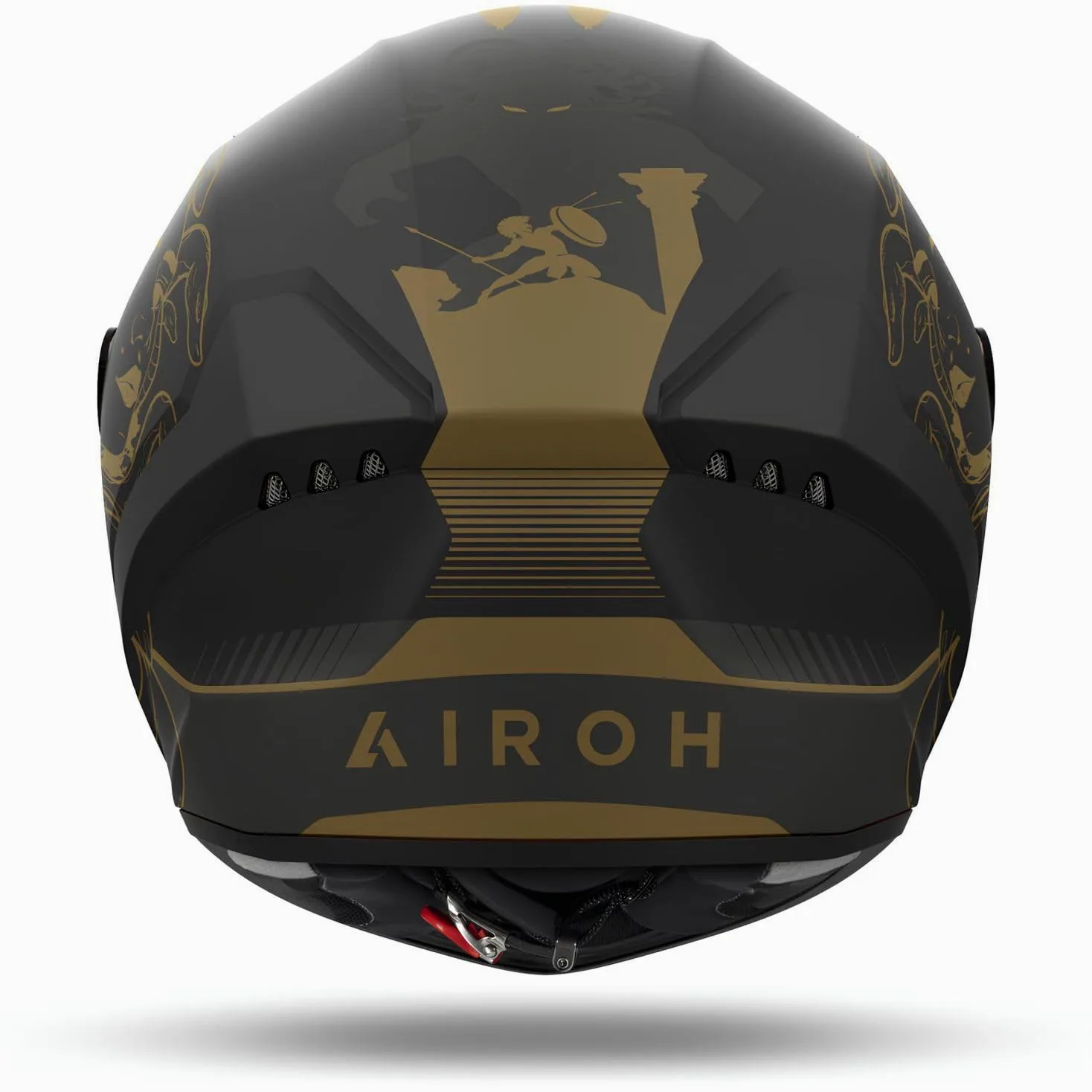 CASCO AIROH INTEGRALE CONNOR TITAN MATT XS