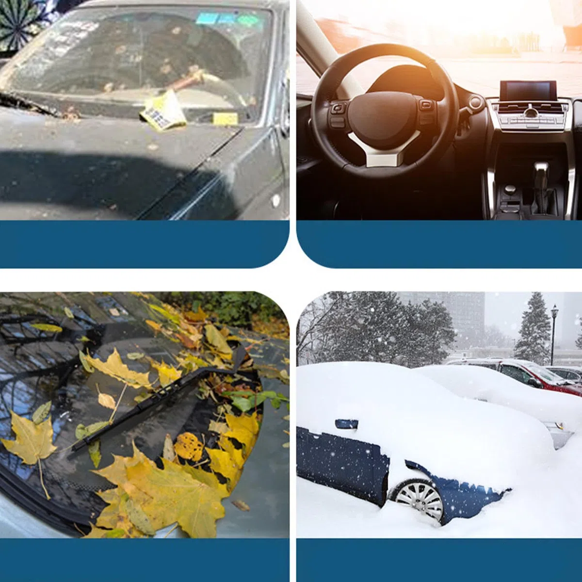 Copertura per ghiaccio del parabrezza auto, copertura del parabrezza per | automobilistici invernali, protezione del parabrezza, scudo e finestre c