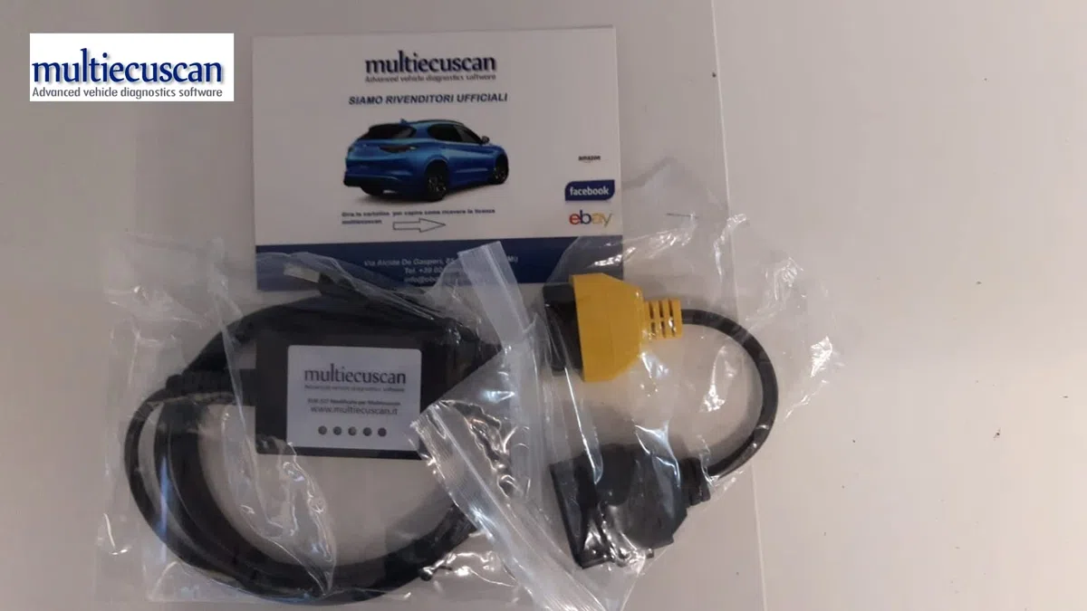 Elm modificata Can + Licenza per Service in Italiano 327 + 3 Punto Mito Giulietta