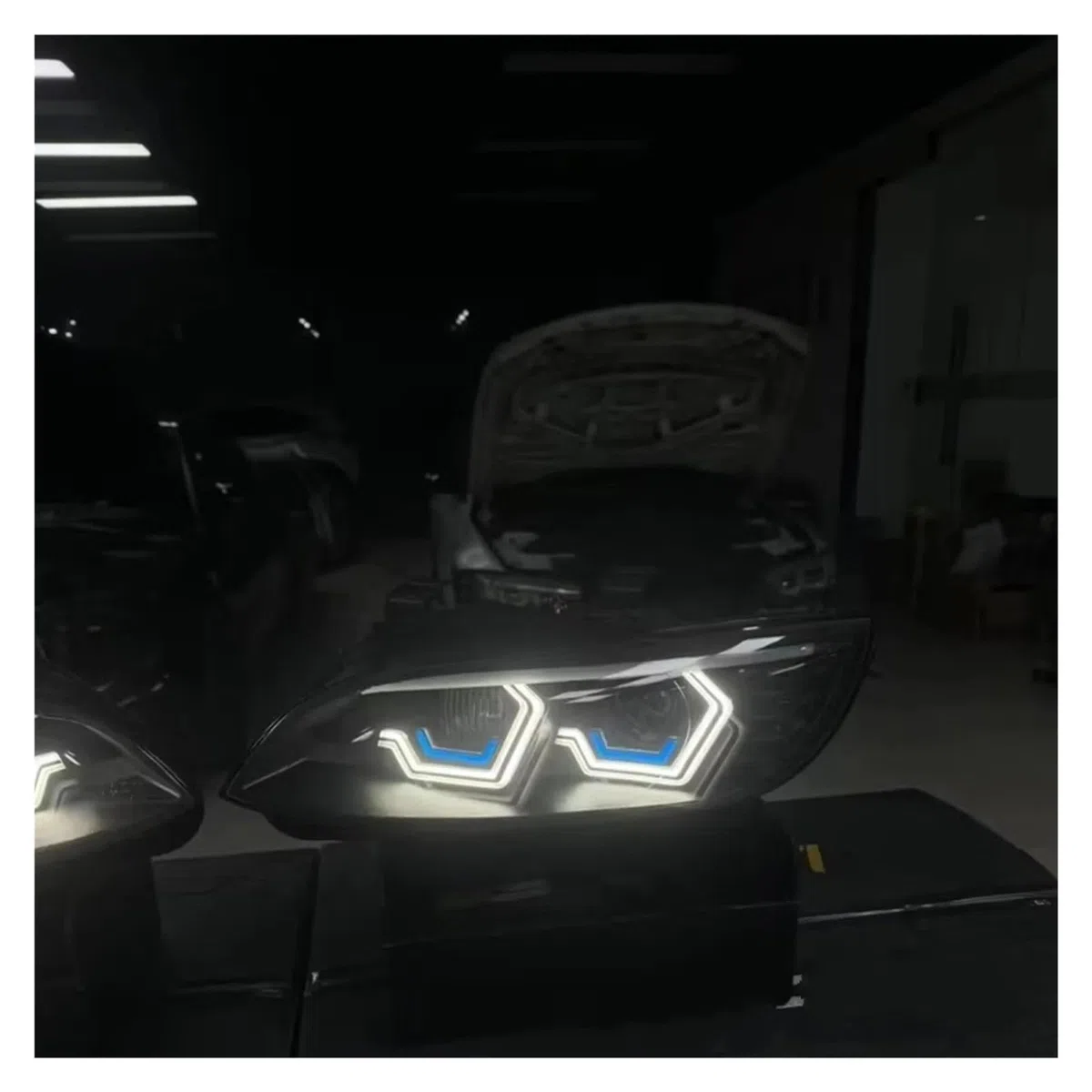 Faro Principale Per BMW Serie 3 E92 E93 Per OSS 2006-2012 Fari A LED Con Luci Diurne DRL Indicatori Di Direzione Fari Fanali Anteriori