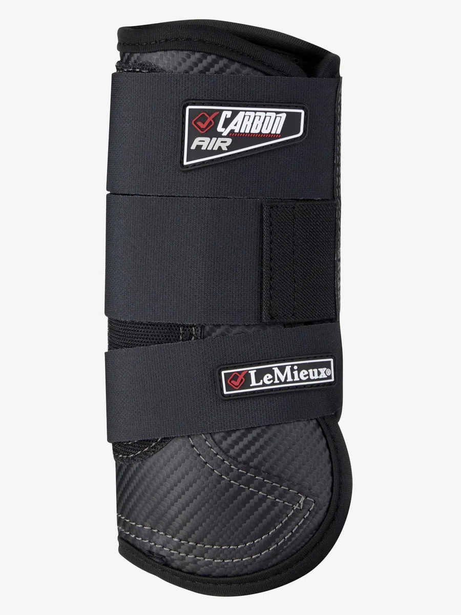 LeMieux Carbon Air XC Stivali Anteriore - Nero