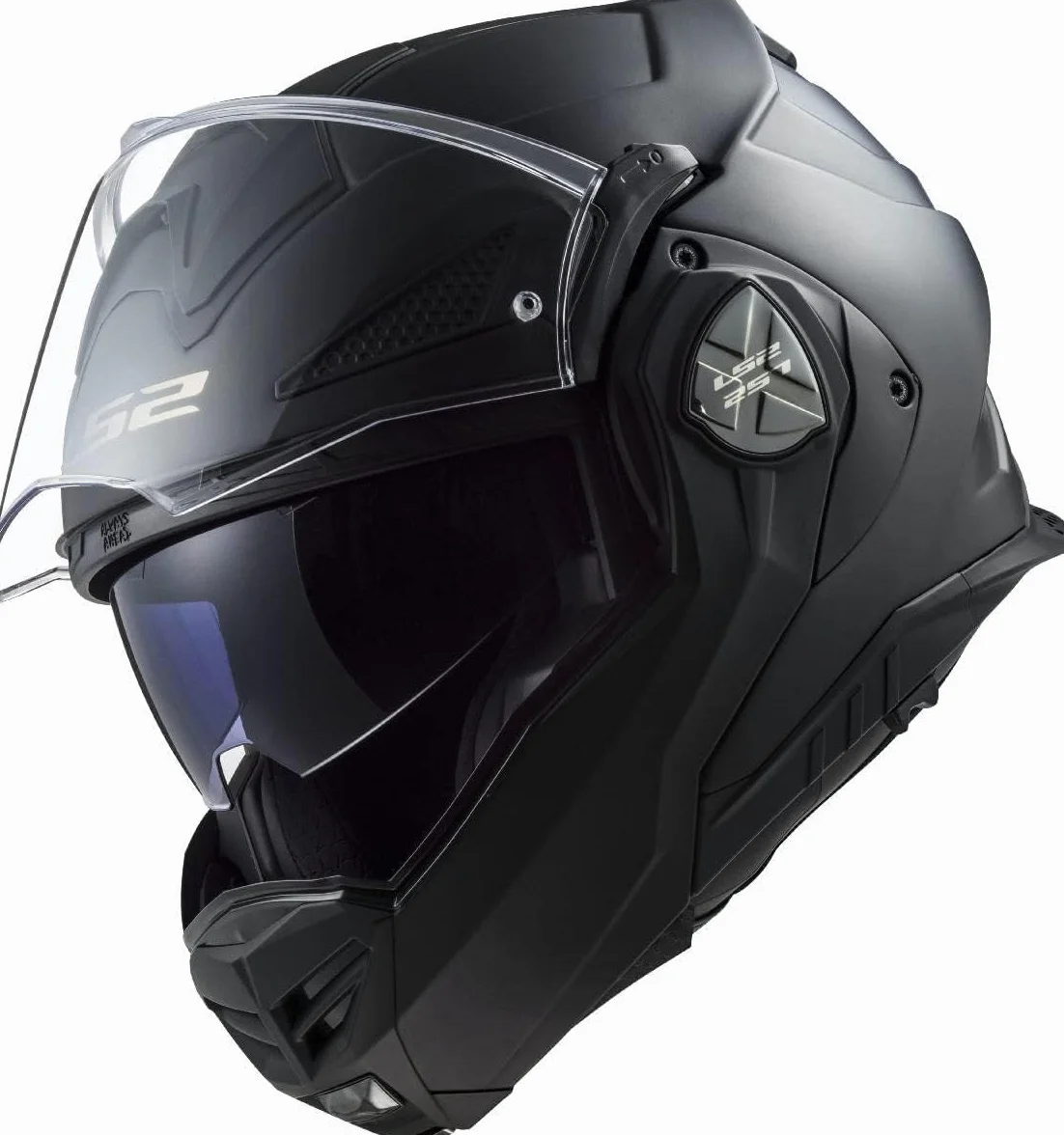 LS2, Casco Moto Modulare ADVANT X SOLID Matt Black, M