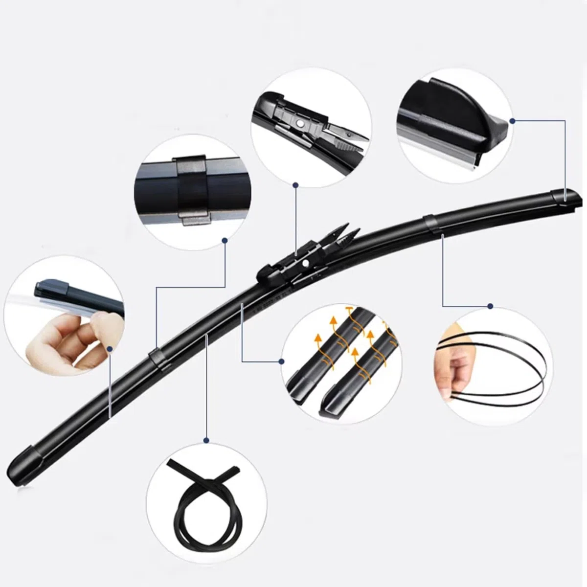 Kit Tergicristallo Compatibile Con Benz Classe B W246 2016~2019 Parabrezza Tergicristalli Accessori Per Auto B160 B180 B200 Tergicristalli Anteriori