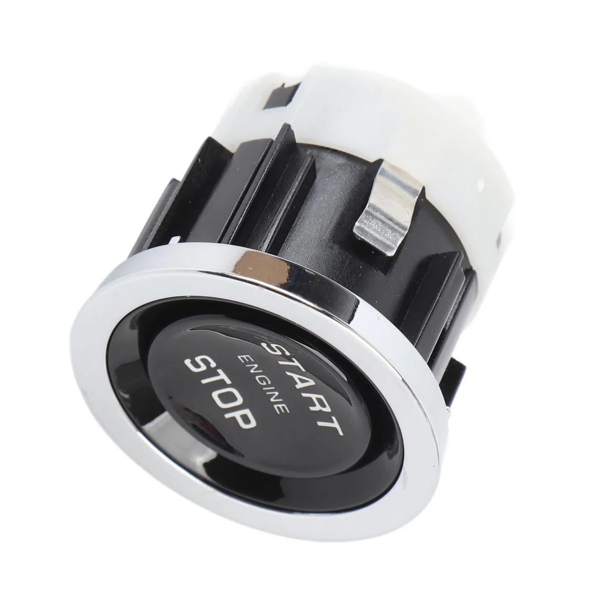 Pulsante Avviamento Motore, Interruttore Start Stop C2D4509 in Plastica ABS Compatibile con Jaguar XJ 2010-2013, Ricambio Accensione per Console Centrale e Cruscotto Auto