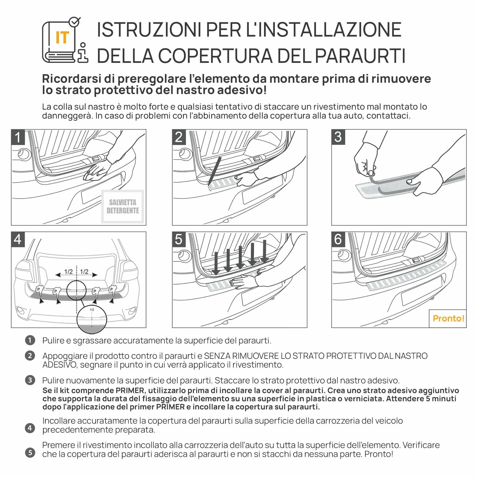 CHROMEMASTER | Protezione Paraurti Posteriore Compatibile con Skoda Kodiaq 2024+ ; Acciaio inossidabile, Spazzolato, Argento; Protezione Paraurti Protegge la Vernice dai Graffi