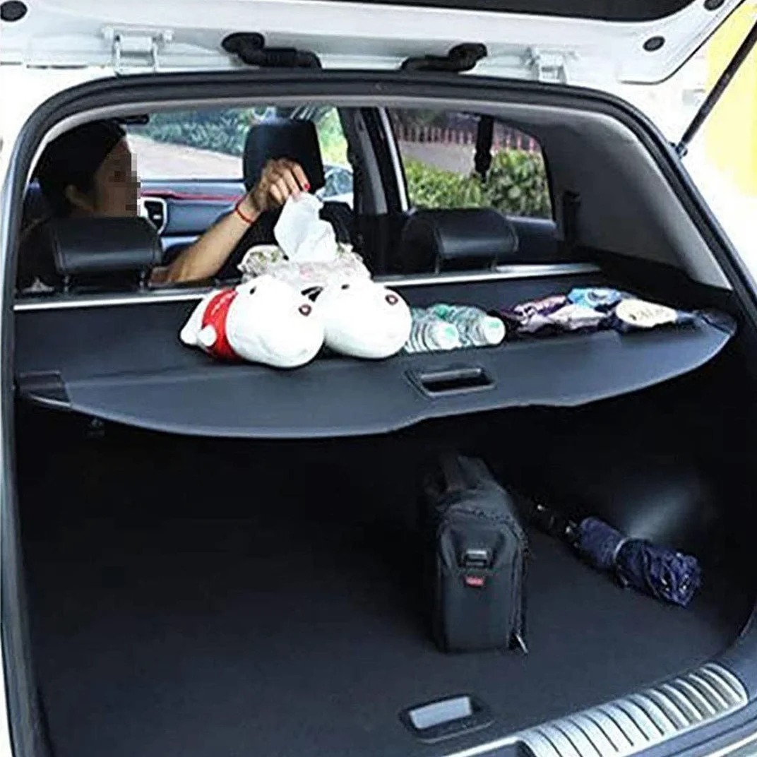 Copertura Bagagliaio Posteriore per Fiat Freemont 7Seat 2008-2015, Copribagagliaio Retrattile Resistente ai Raggi UV Tronco Privacy Cappelliera