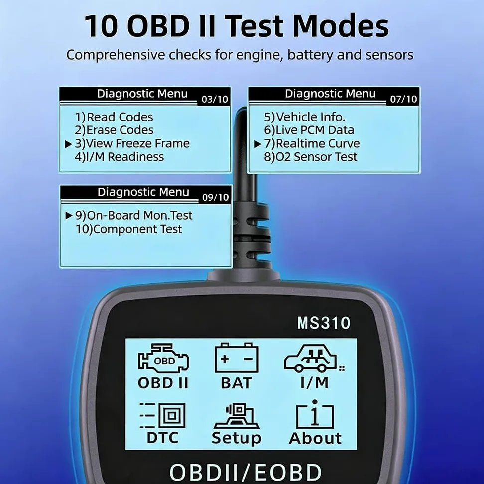 OBD2 Auto Diagnostica per Subaru Ascent/Tribeca/Wilderness | Strumento Diagnostico OBD2, Lettore di Codici Motore, Facile Lettura Codici Errore, Portatile Diagnosi Auto