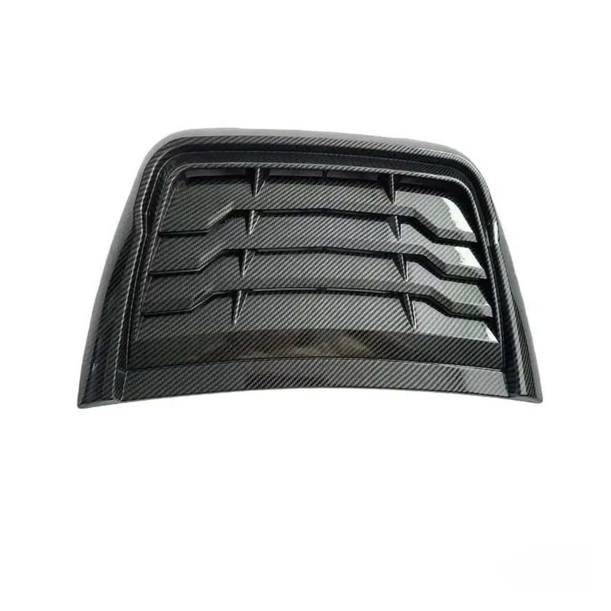 Hood Vents Car Decoration Modifica cofano di aspirazione motore dell'auto Decorazione universale Accessori l'uscita dell'aria(Carbon fiber)