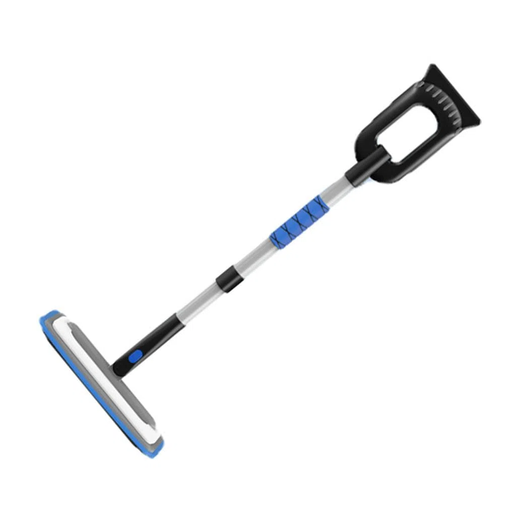 Raschiaghiaccio Spazzola da Neve per Audi A1 4door 2010-2015,2 in1 Raschietto Ghiaccio con Manico in Schiuma per Parabrezza e Finestrini Dellauto,A-Blue