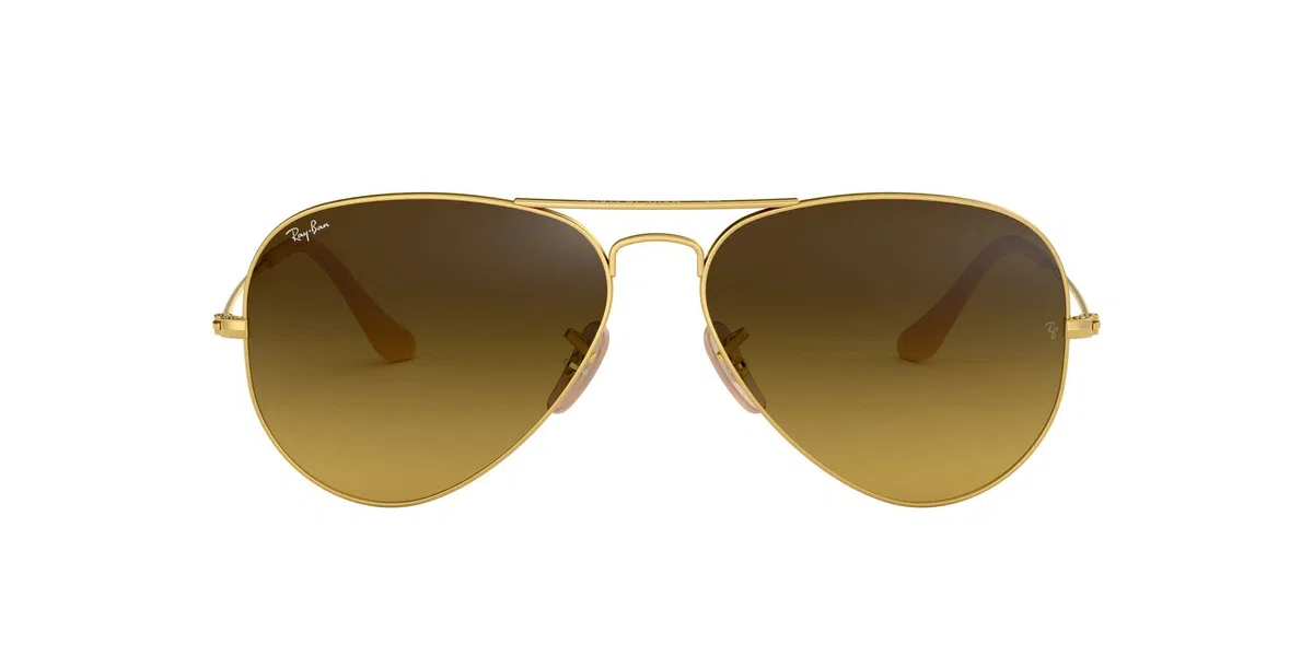 Ray-Ban Occhiali da sole Aviator Large Metal, unisex, Oro (Gold 001/3E), One Size