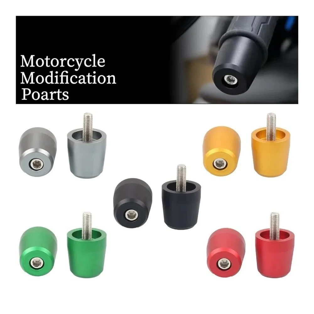 moto Manubrio tappi Per B&M&W K1200R K1300R K1200 S K1300S moto manopole manubrio estremità tappo cursore copertura contrappeso