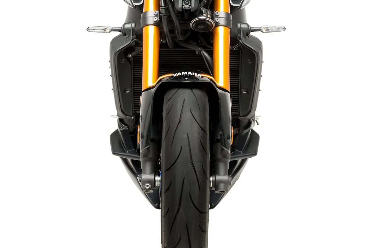 Puig 20646J Carena Inferiore aerodinamica per Motocicletta Realizzata in ABS e Alluminio ad Alta Resistenza con Design Sportivo e Protezione del Motore, Nero Opaco