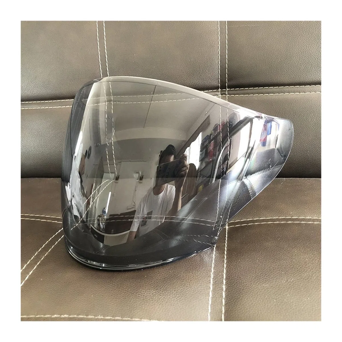 Lenti della visiera del casco , VISOR DI MOTORE HALT CASTO DI MOTORE VISOR ANTI-Scarge VISURE HELCE SHIELD VISOR compatibile con Sh-oei j- Crociera II J- Accessori Compatible with moto Force4.(Deep sm