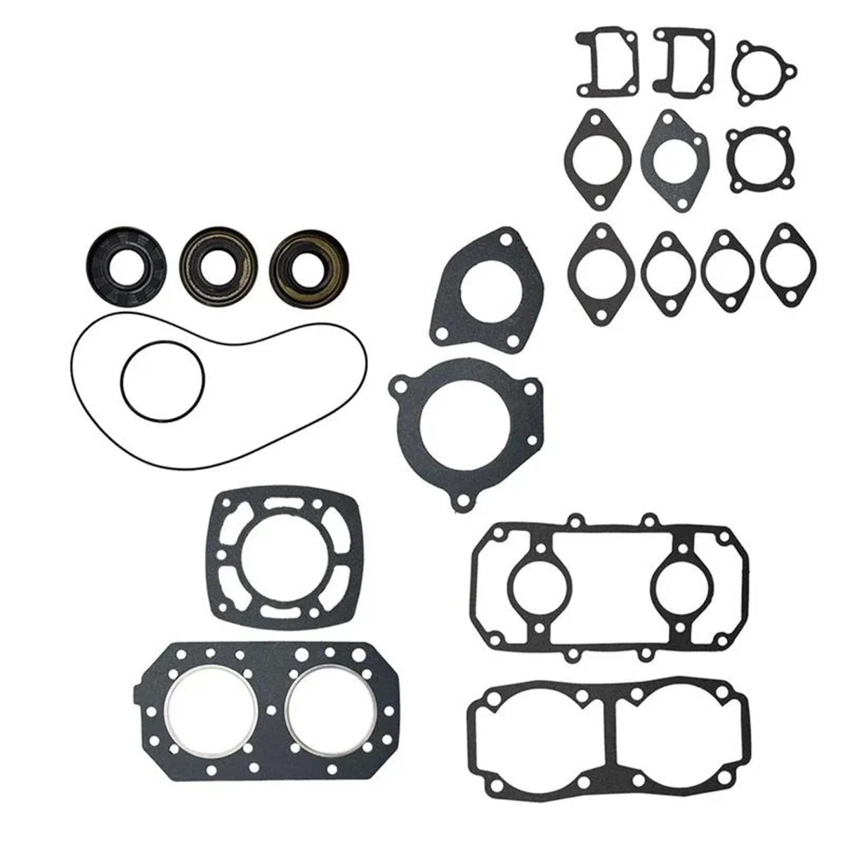 Serie Guarnizioni Motore Kit Guarnizioni Motore Completo Con Paraoli Per Kawasaki JS550 611103 (1982-1990) Set Di Ricostruzione Guarnizioni E Tenute