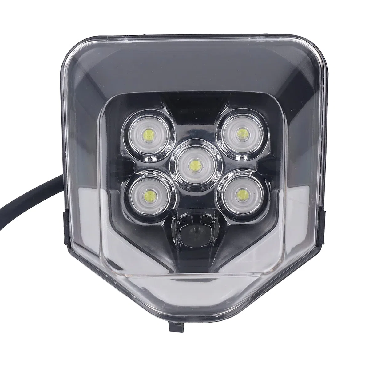 EBTOOLS Faro per Moto ABS Faro per Moto LED 35W Sostituzione della Luce di Guida per Motocicletta Impermeabile Ad Alta luminosità per Husqvarna TE FC TC