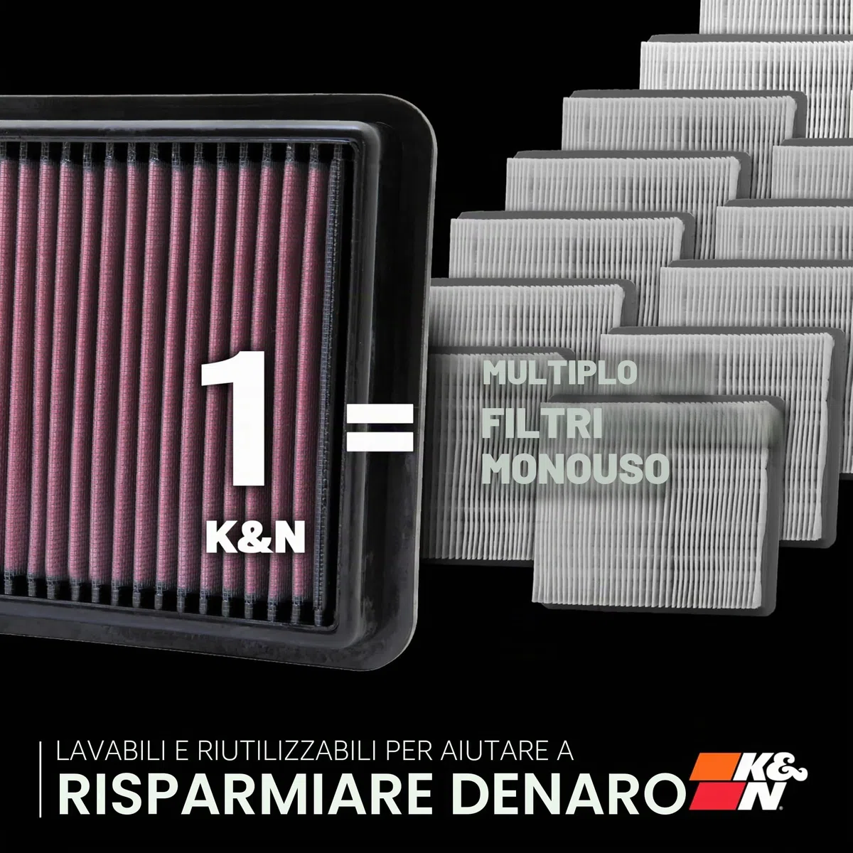 K&N 33-2221 Filtri Aria Sostitutivi Auto, Lavabile e Riutilizzabile | Compatibile con: SEAT CORDOBA, IBIZA III, LEON, TOLEDO II, SKODA FABIA I, FABIA I Combi, FABIA I Stufenheck, OCTAVIA I
