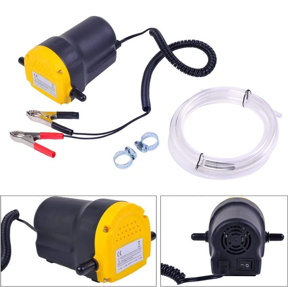 Pompa ELETTRICA Cambio Olio Motore Auto Moto ASPIRAZIONE GASOLIO Diesel ASPIRA