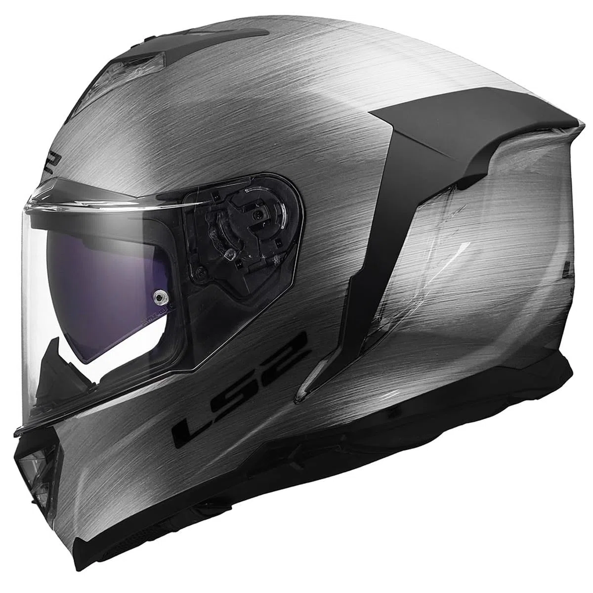 LS2, Casco Moto Integrale STORM III SOLID Jeans Titanium, XXS