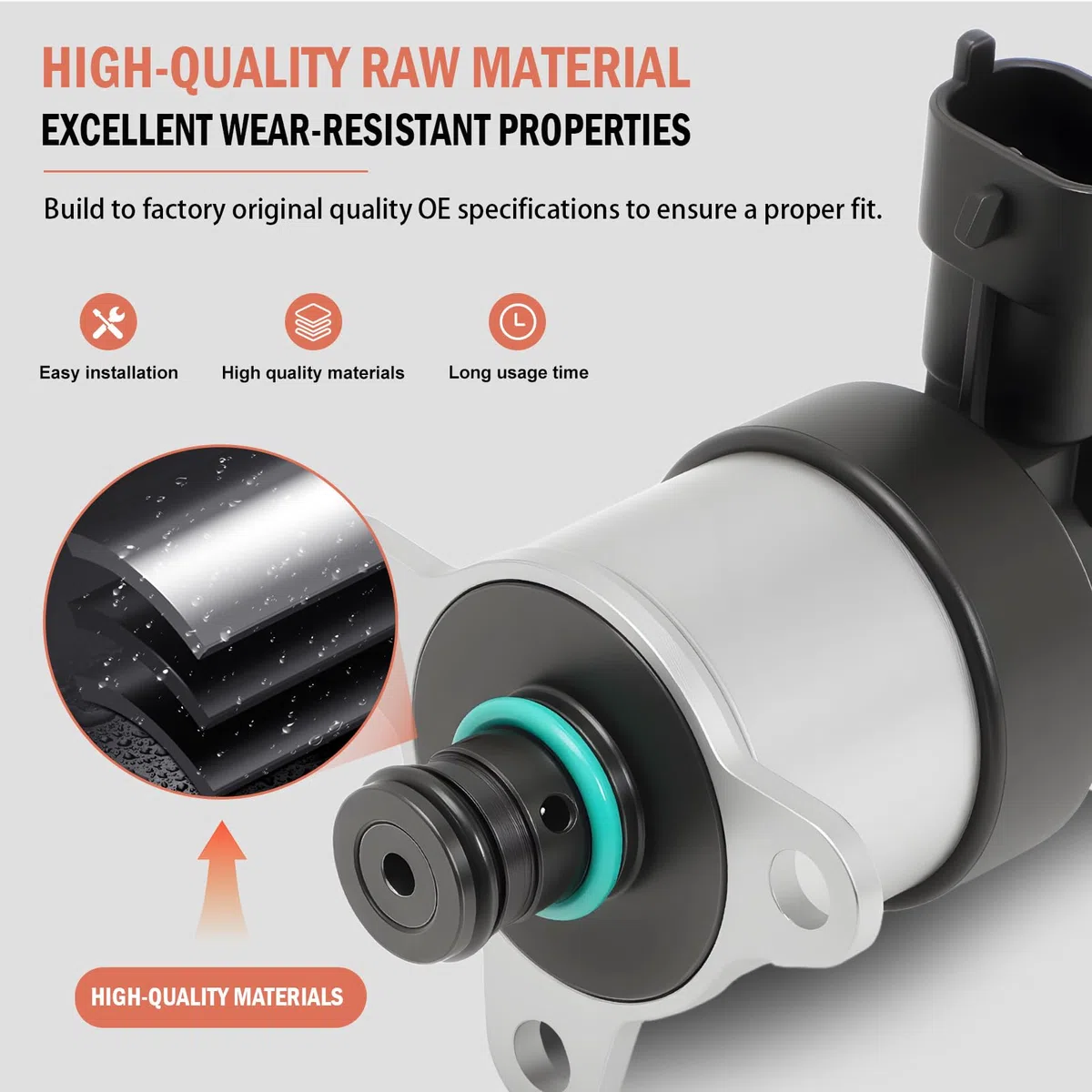 Regolatore carburante per 206 1.6 HDi 207 1.4 HDi Berlingo 1.6 HDi 1634149380 1920HT