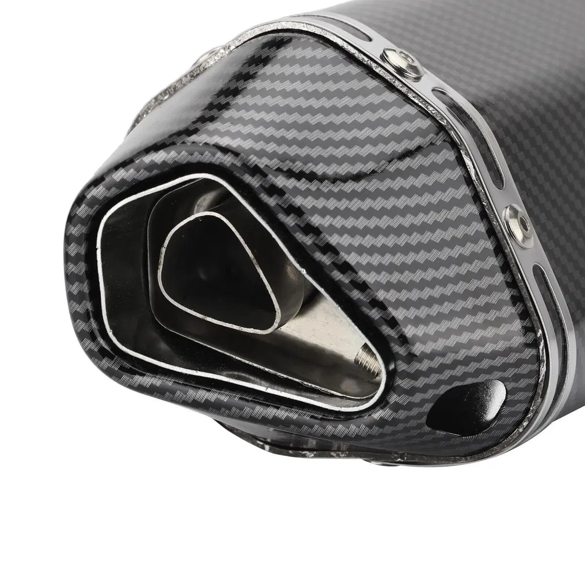 470 Millimetri di Scarico Moto Silenziatore Tubo Terminali di Scarico Tubo di Collegamento Marmitta Parti per Kawasaki per NINIA 650 Tmax 500 Tmax 530
