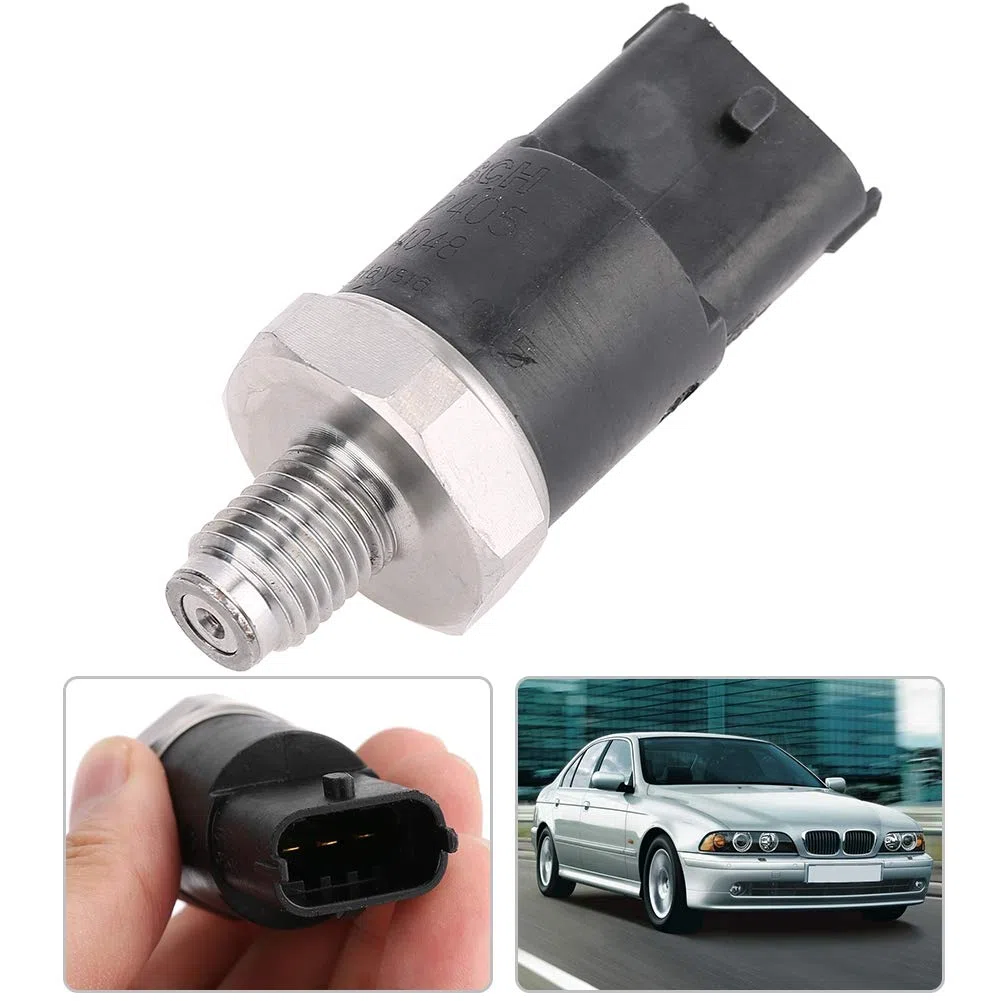 Sensore 0281002405, Sensore Pressione Carburante 0281002405, Sensori Pressione Iniezione Carburante Automobilistico, Sensore Pressione Rail Iniezione Carburante per 3 5 7 X5 2.5