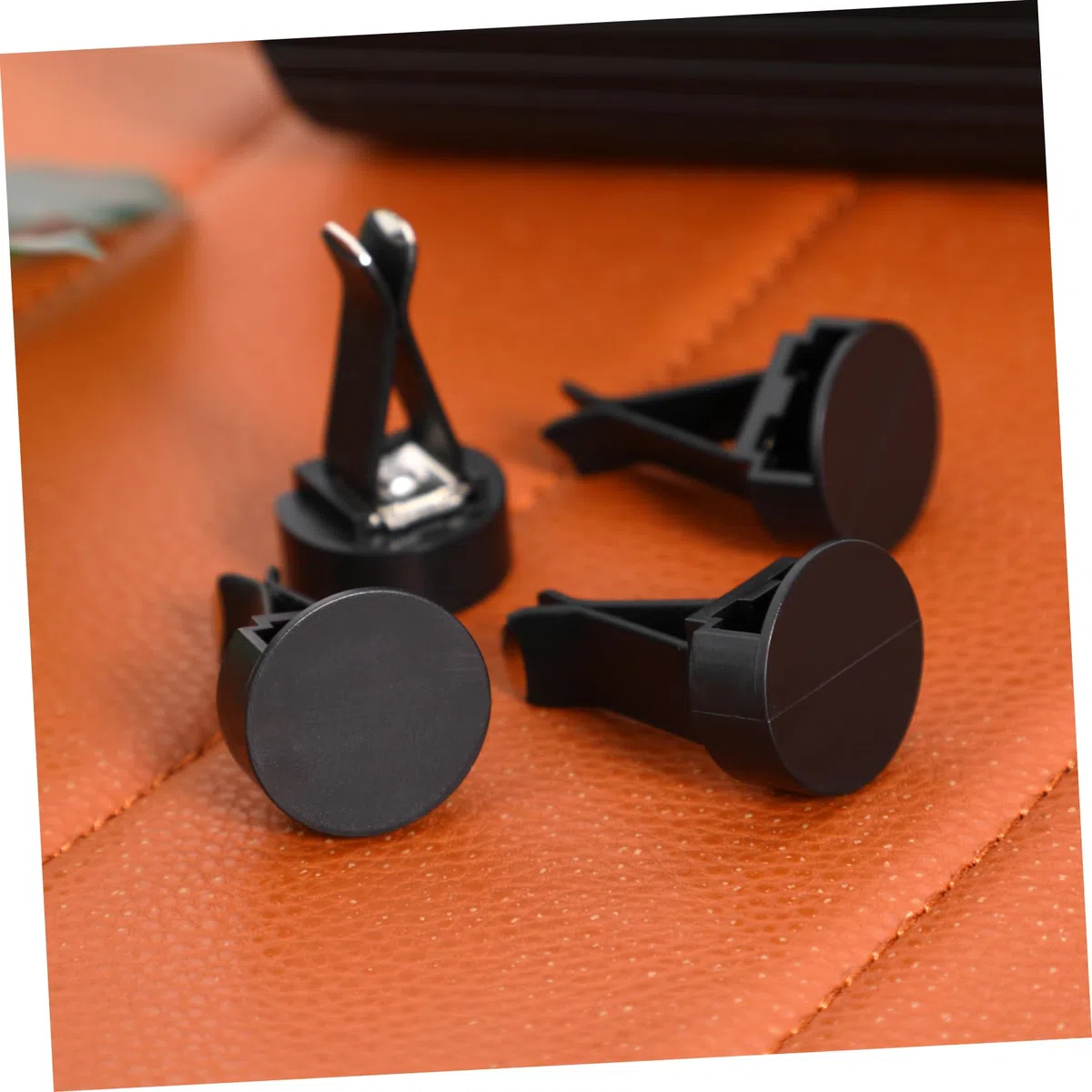 Kit Clip Bocchetta Aerazione Auto 100 Pezzi Metallo Plastica Nero | Uscita Aria e Bocchette, Decorazione Diy, Facile Installazione, Non Sbiadisce