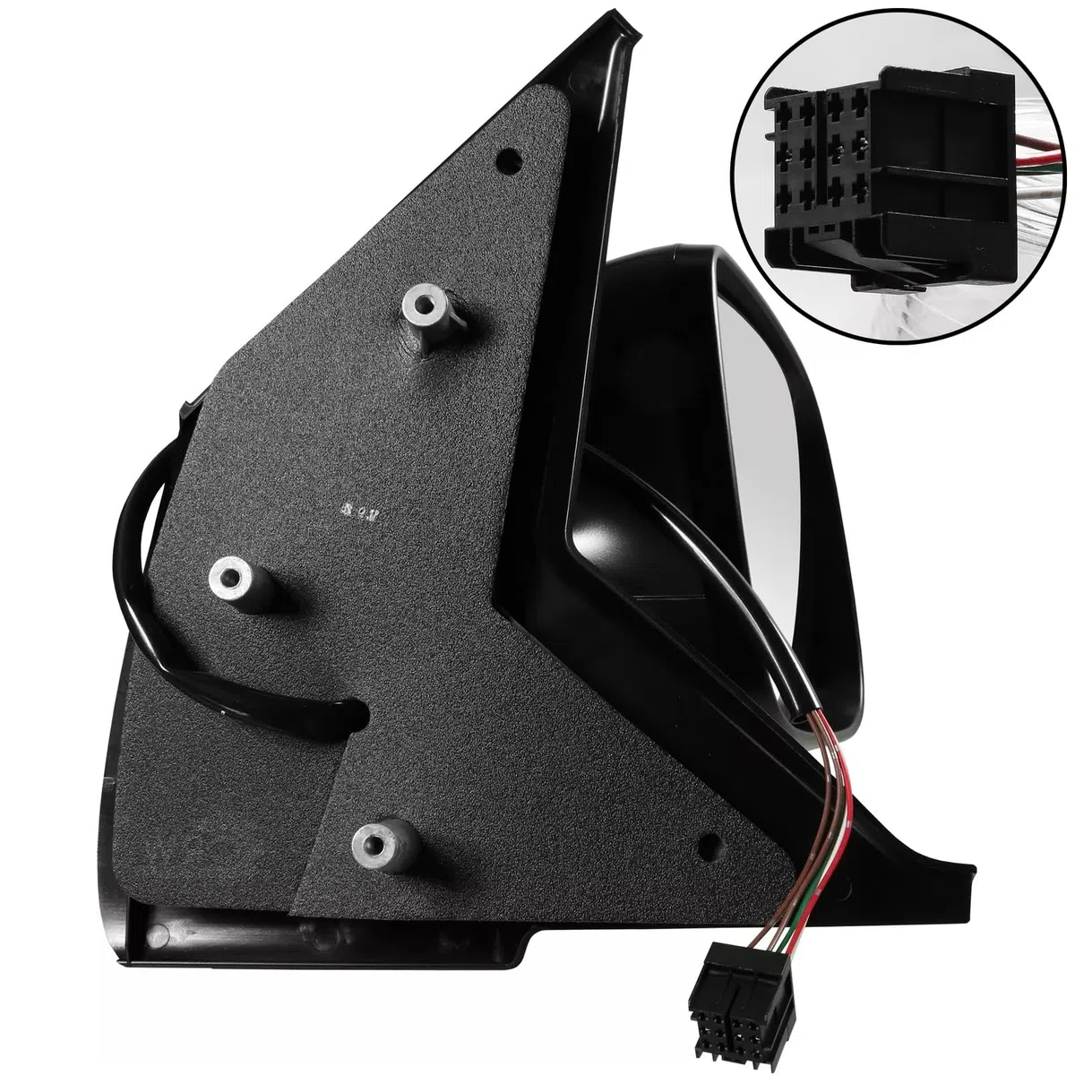 HEYOUTH Specchietto Retrovisore esterni riscaldati elettrici,Specchietto Retrovisore,completi con vetro riscaldato convesso,per VW Transporter T5 2009-2015 (Destra)
