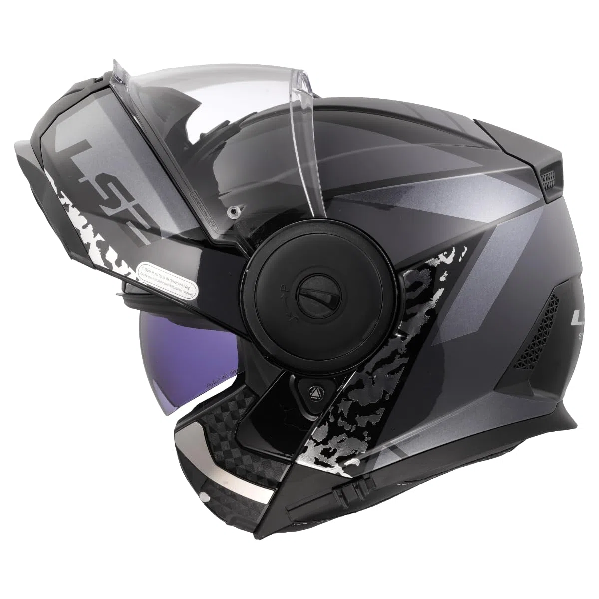 LS2, Casco Moto Modulare SCOPE II OXYD Black Titanium, M