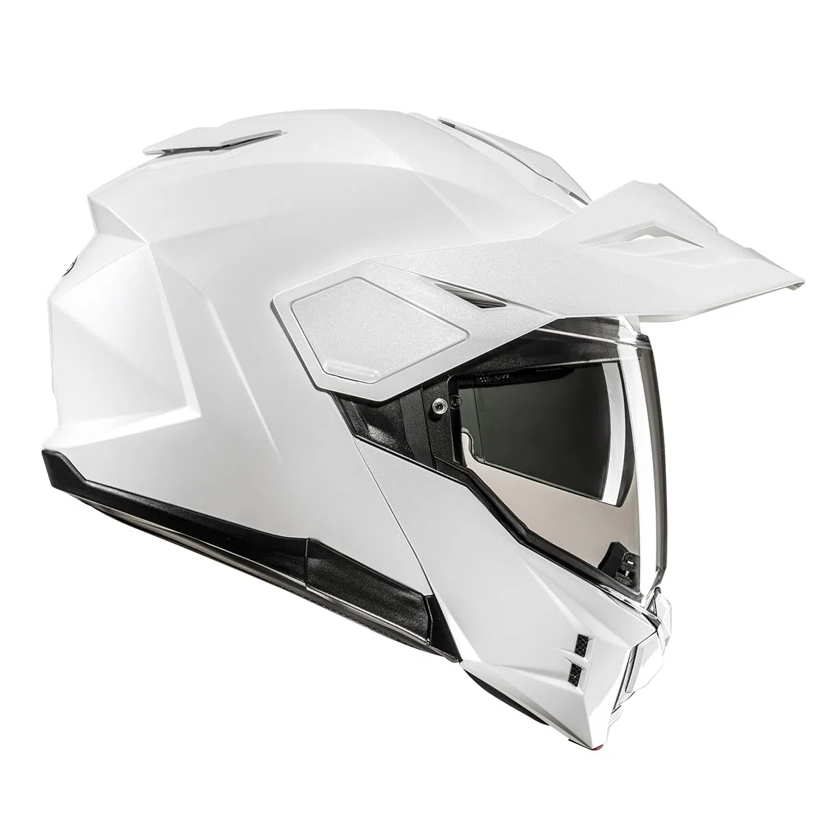 HJC, Casco Moto Modulare i80 UNI Pearl White, M
