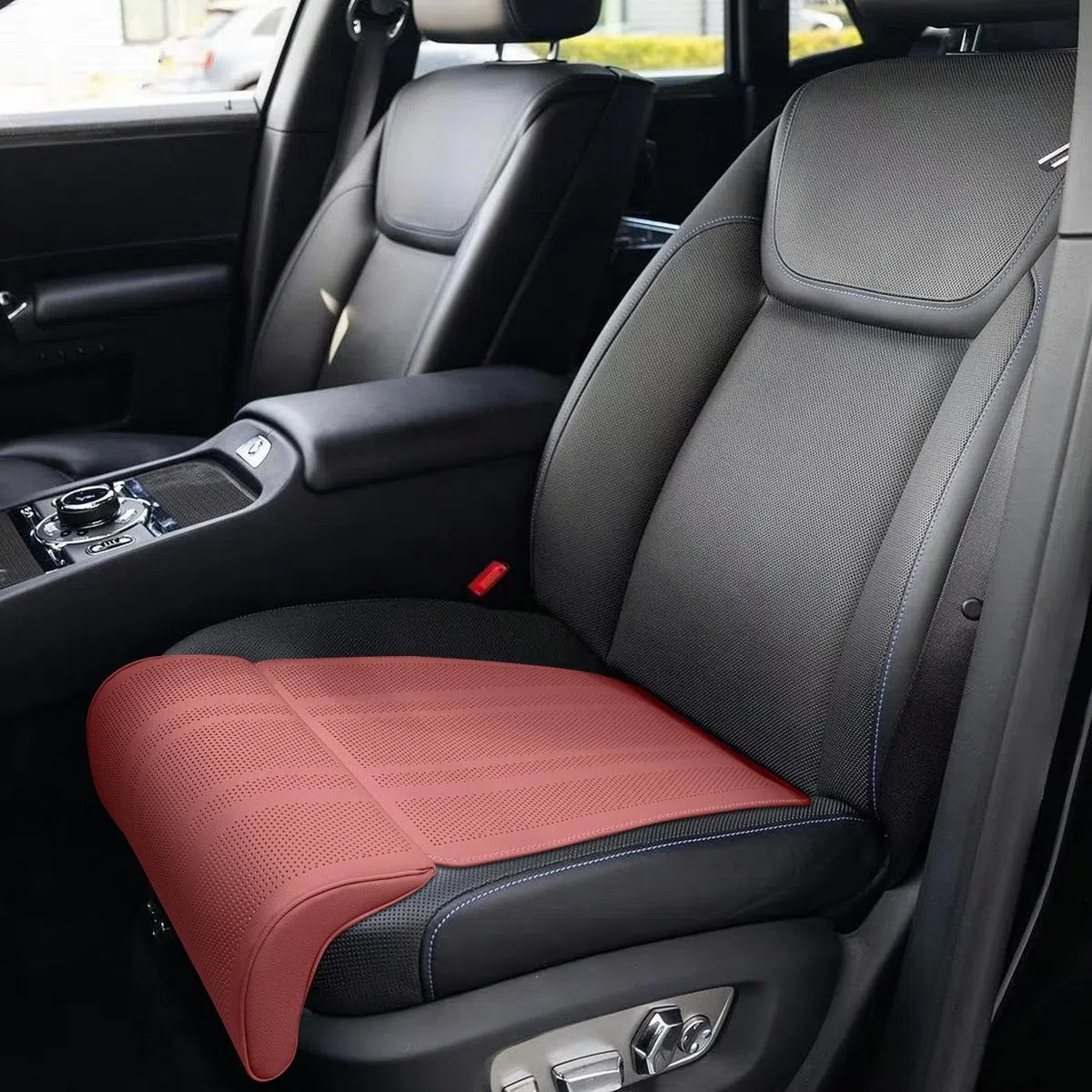 Estensore per sedile auto, di supporto per gambe del sedile del conducente per il massimo comfort, design ergonomico con morbido, vestibilità regolabile, materiale robusto, ideale per