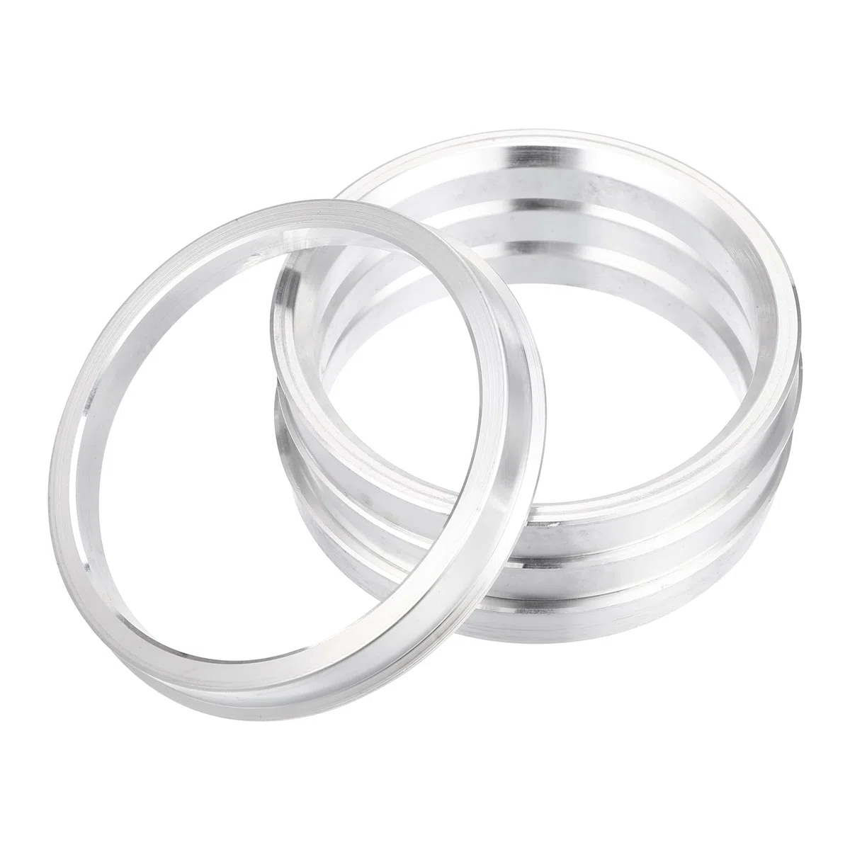 X AUTOHAUX 4 pz OD 76mm a ID 66.6mm Lega di Alluminio Auto Mozzo Centrico Anelli Ruota Bore Centro Distanziale Ricambio